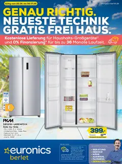 Vorschau von dem Prospekt des Geschäftes Euronics, gültig ab dem 25.06.2026