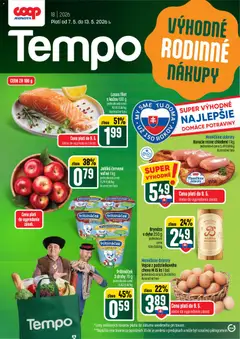 Náhľad COOP Jednota letáku platného od 07.05.2026