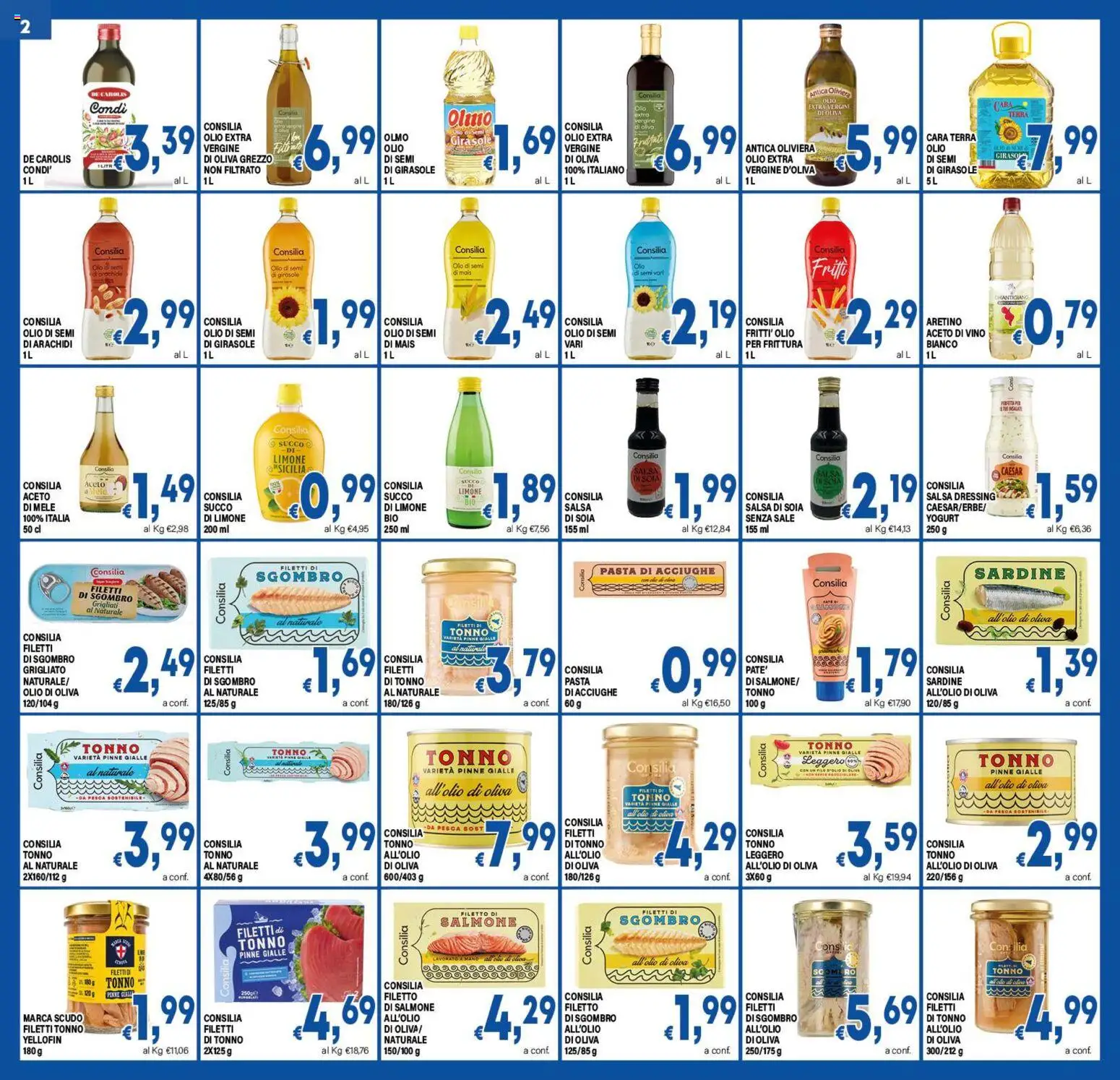 Anteprima dell'opuscolo DEM volantino Carrello Stop Rincari dal negozio DEM valido da 19/10/2026 - Limone, Olio di Oliva, Sale, Filetto, Salsa, Olio di semi, Succo di limone, Aceto di vino