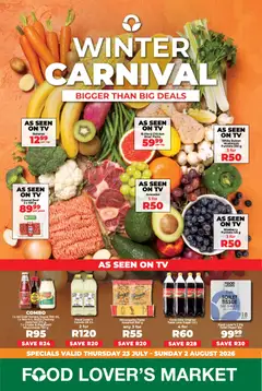 Preview of Food Lover's Market flyer valid from 23/07/2026