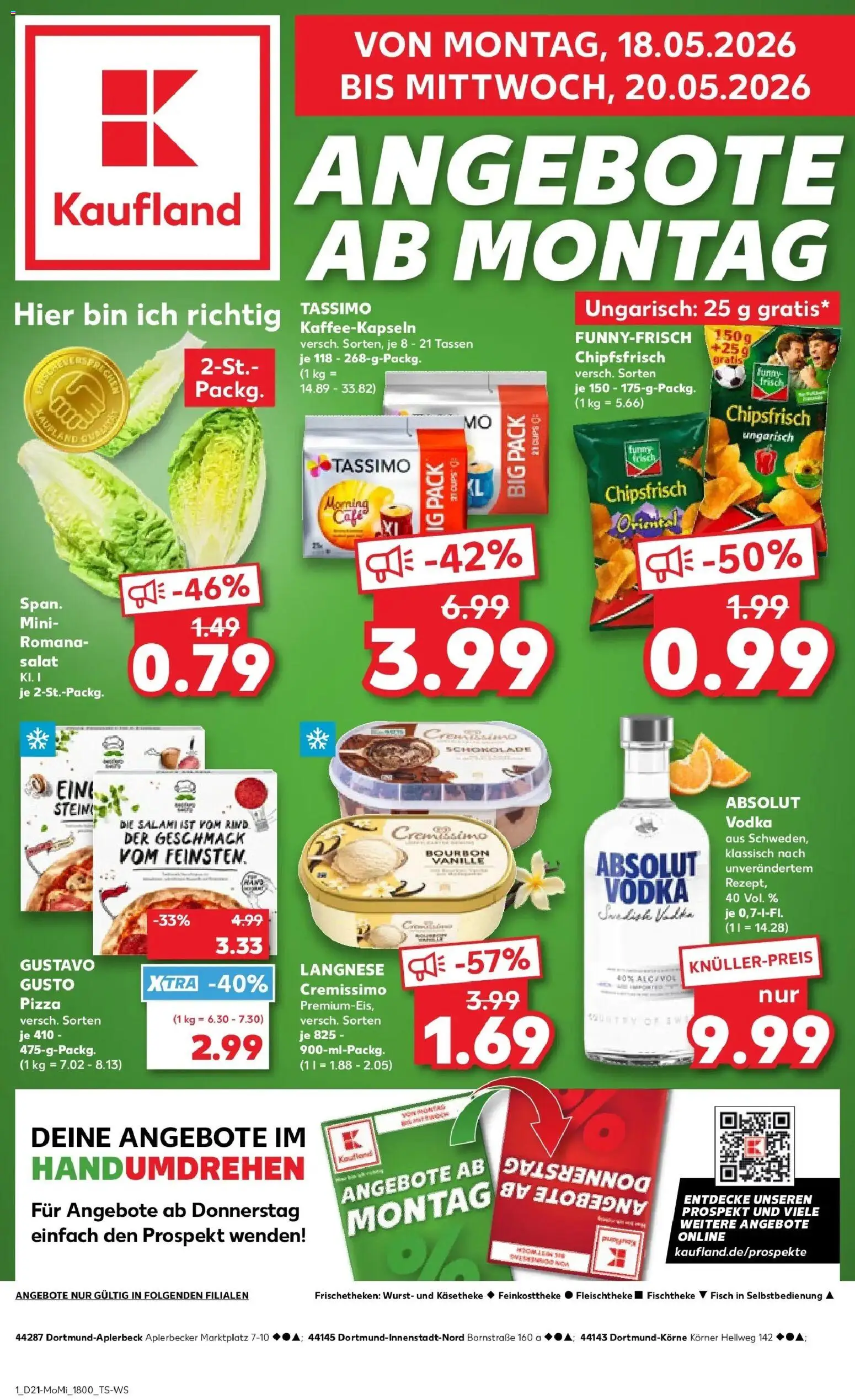 Vorschau von dem Prospekt des Geschäftes Kaufland, gültig ab dem 18.05.2026