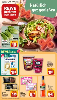 Vorschau von dem Prospekt des Geschäftes Rewe, gültig ab dem 20.07.2026