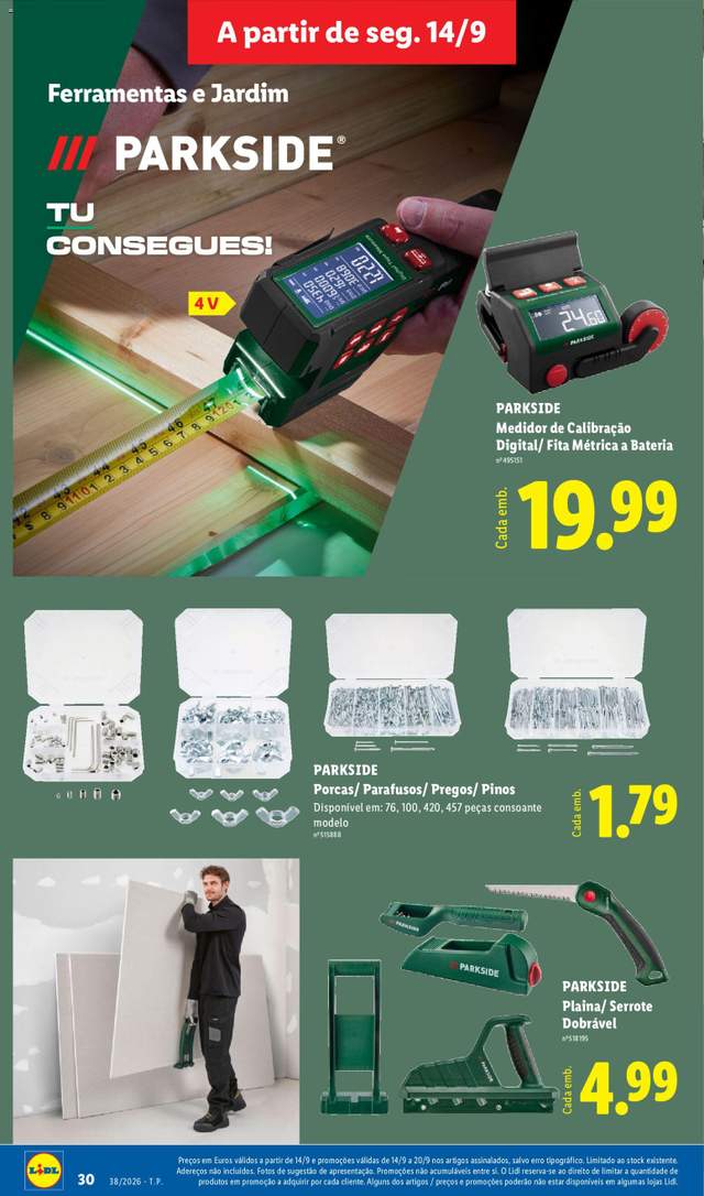 Novo folheto Lidl a partir de 14/09