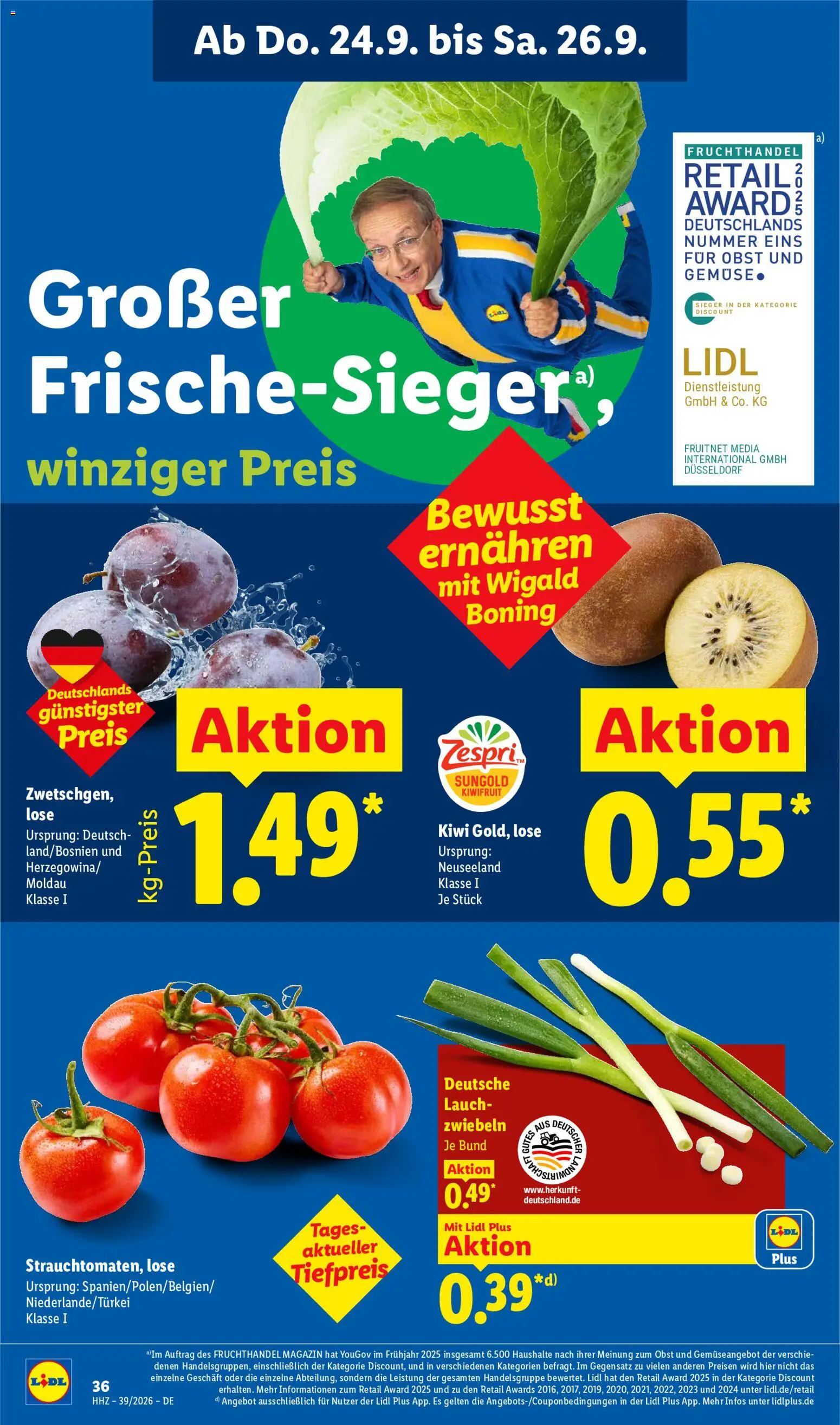 Vorschau von dem Prospekt des Geschäftes Lidl, gültig ab dem 21.09.2026 - Cevapcici, Creme