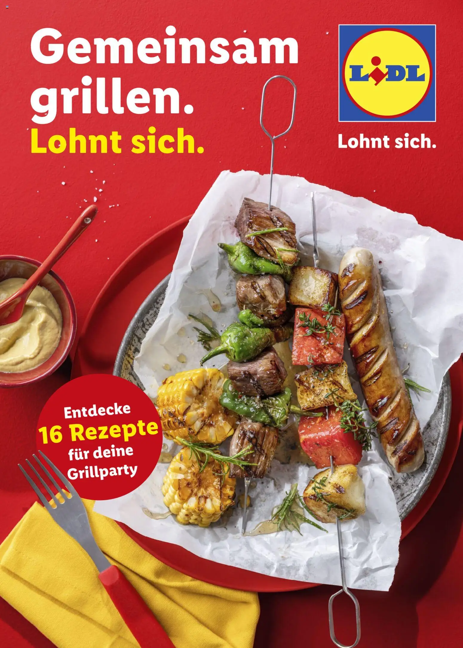 Náhled nabídky: Lidl Německo Lidl Německo leták - Grillen platný od 25.04.2026