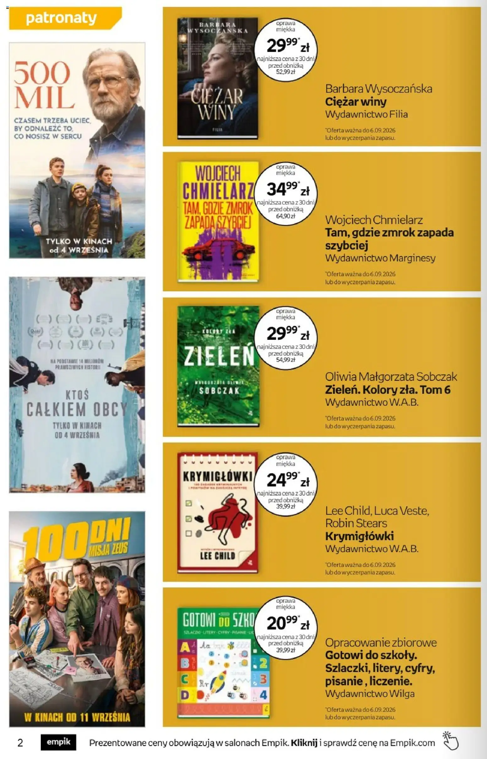 Pogląd gazetki "Empik promocje" ze sklepu Empik ważnej od 26.08.2026