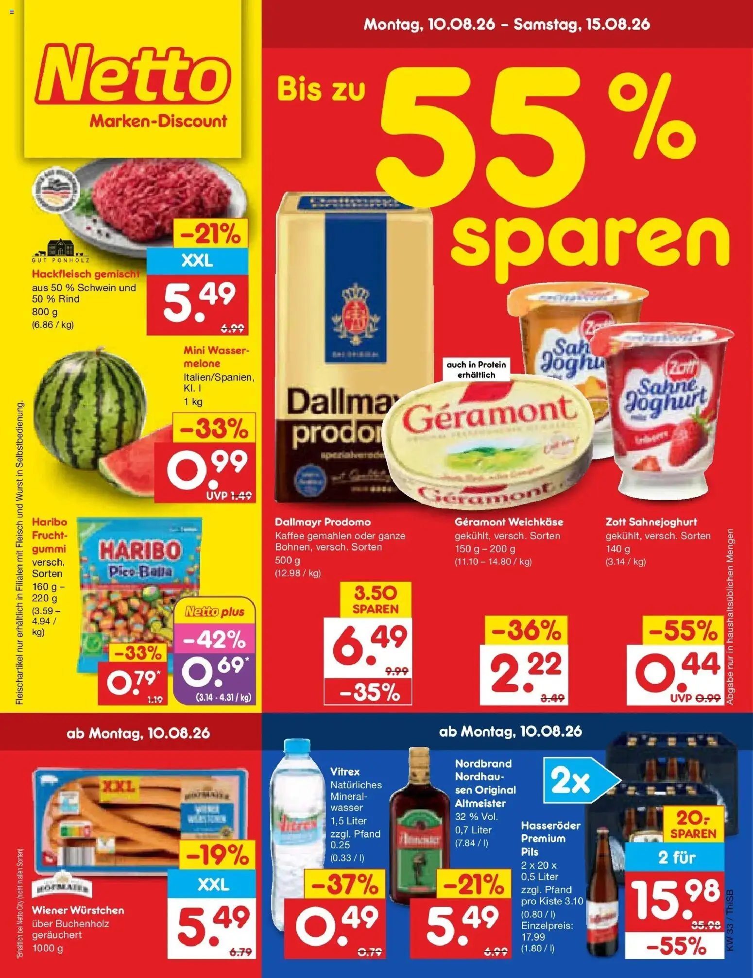 Vorschau von dem Prospekt des Geschäftes Netto Marken-Discount, gültig ab dem 10.08.2026
