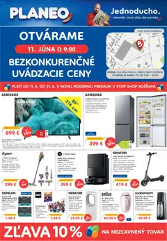 Náhľad Planeo Elektro letáku platného od 11.06.2026