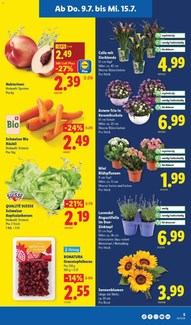 Neue Lidl Aktionen ab 09.07.