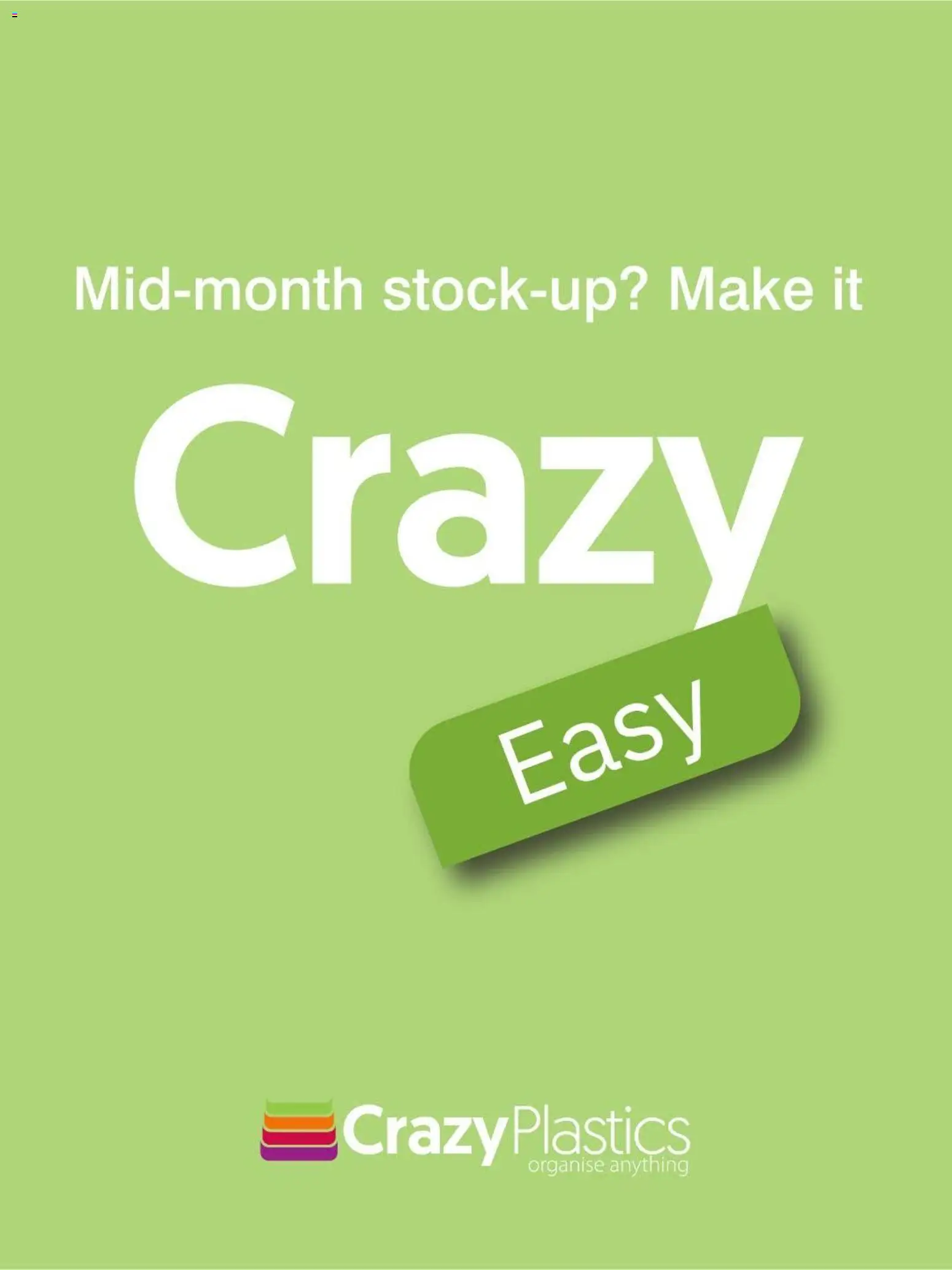 Preview of Crazy Plastics flyer valid from 17/07/2026