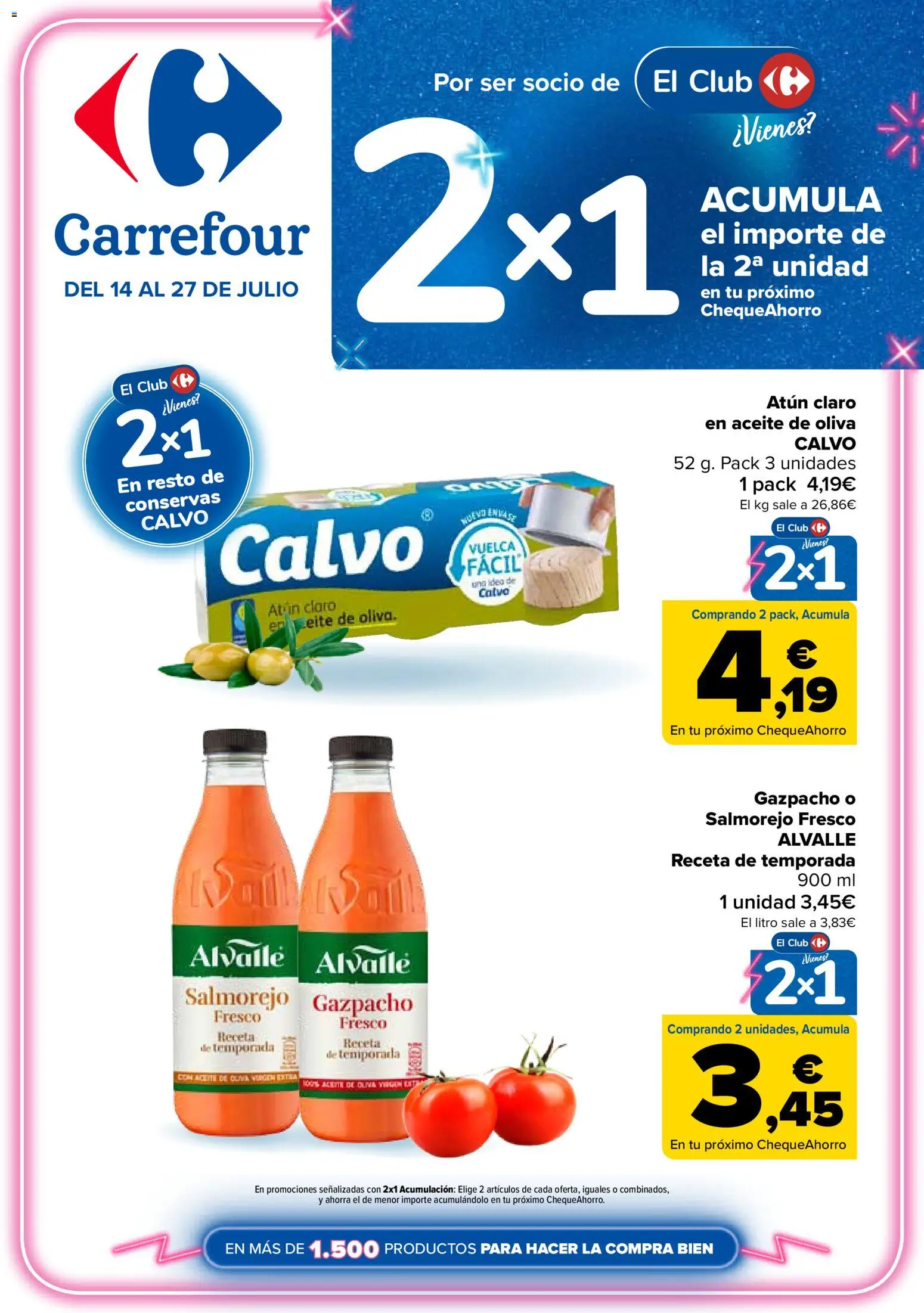 Vista previa del folleto de la tienda Carrefour válido desde el 14/07/2026 