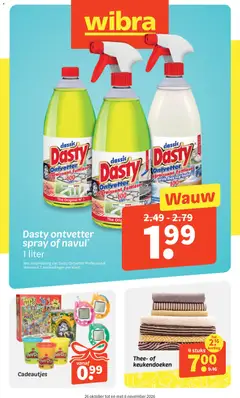 Voorbeeld van Wibra Folder van winkel Wibra geldig vanaf 26/10/2026