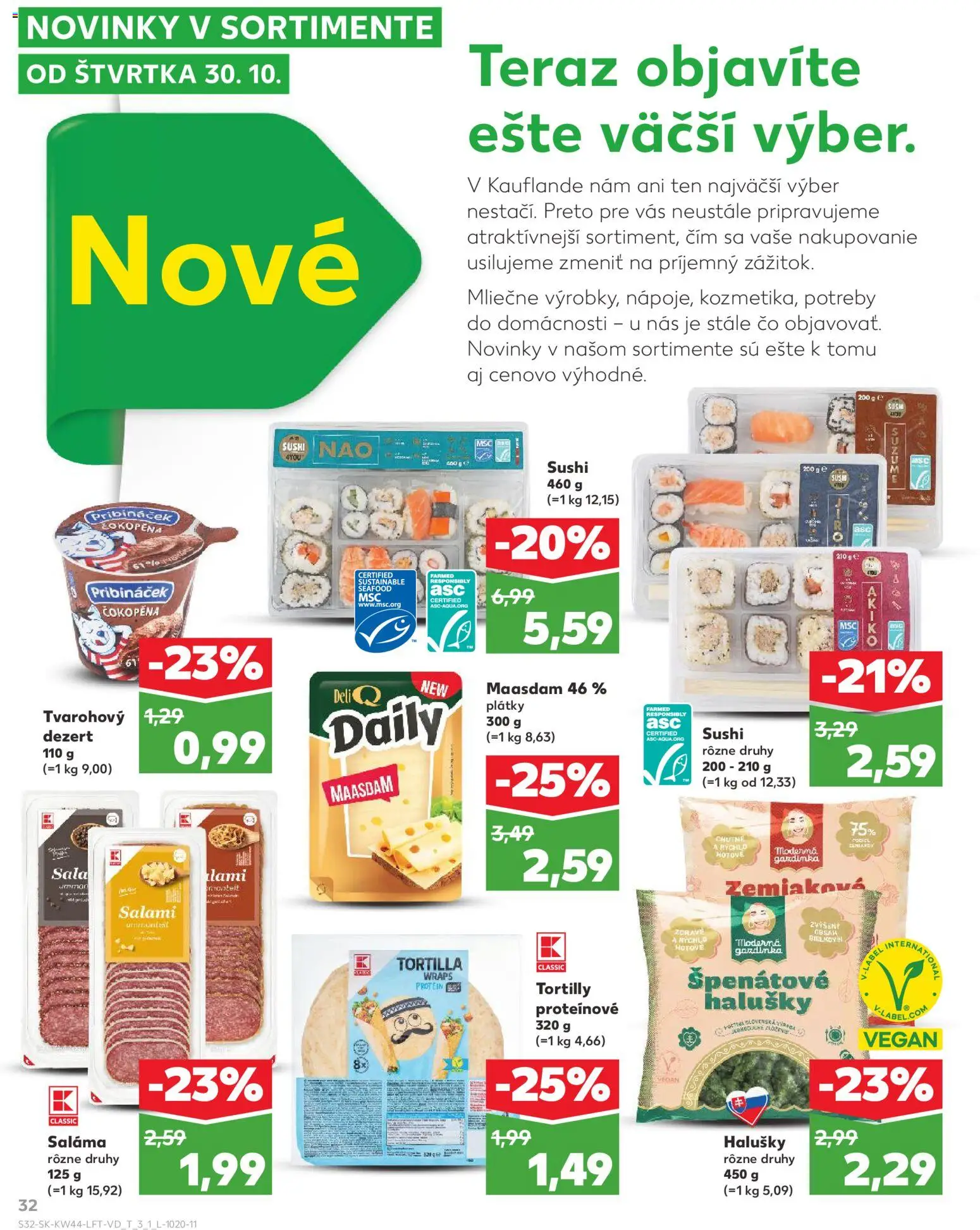 Náhľad Kaufland letáku platného od 30.10.2025