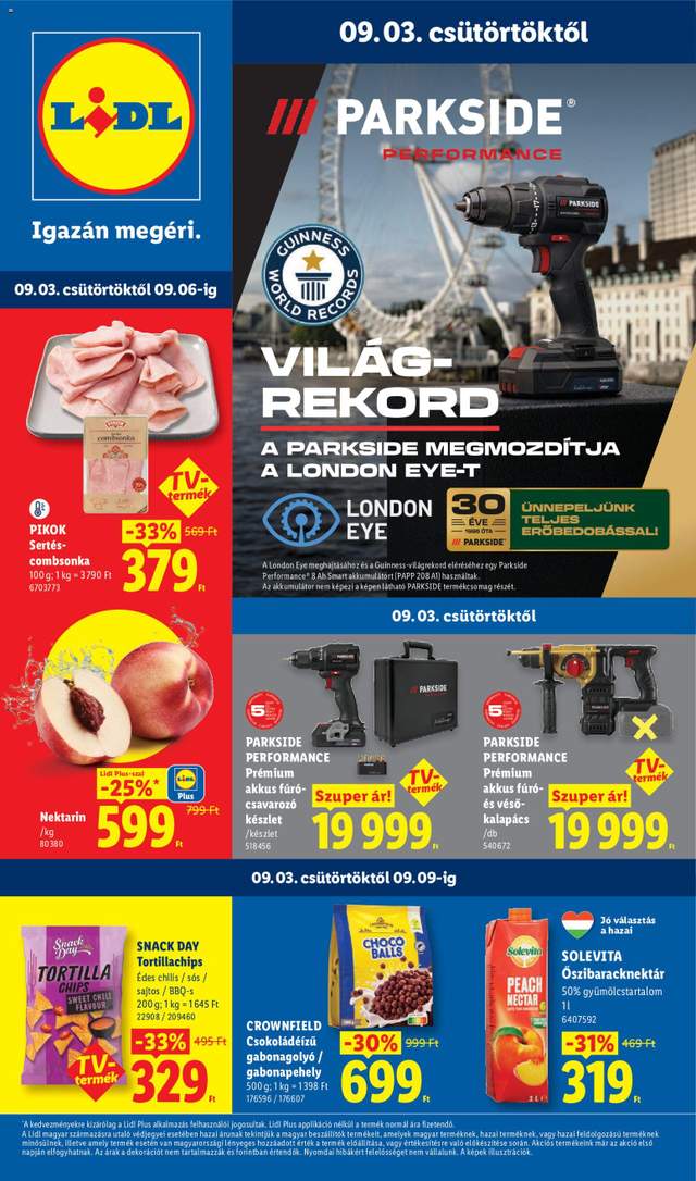Új Lidl akciós újság 09.03.