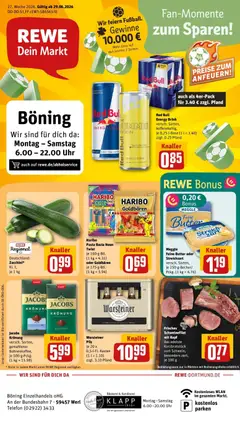 Vorschau von dem Prospekt des Geschäftes Rewe, gültig ab dem 29.06.2026