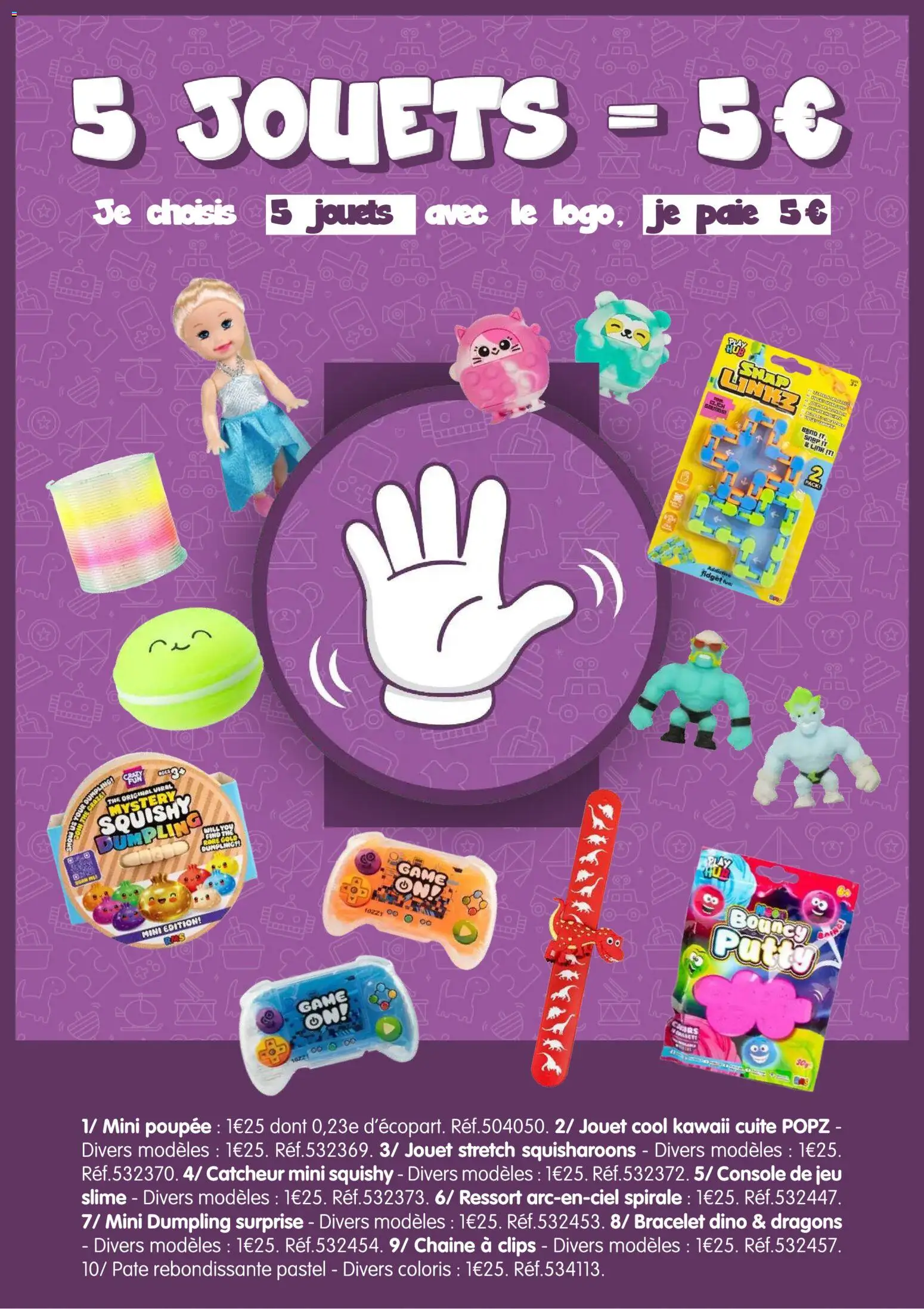 Prévisualisation de B&M catalogue Pays des jouets du magasin B&M formulaire valide 28/10/2026
