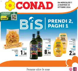 Anteprima dell'opuscolo Conad volantino dal negozio Conad valido da 07/10/2026