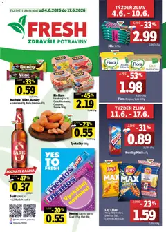 Náhľad Fresh letáku platného od 04.06.2026