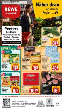 Vorschau von dem Prospekt des Geschäftes Rewe, gültig ab dem 27.07.2026
