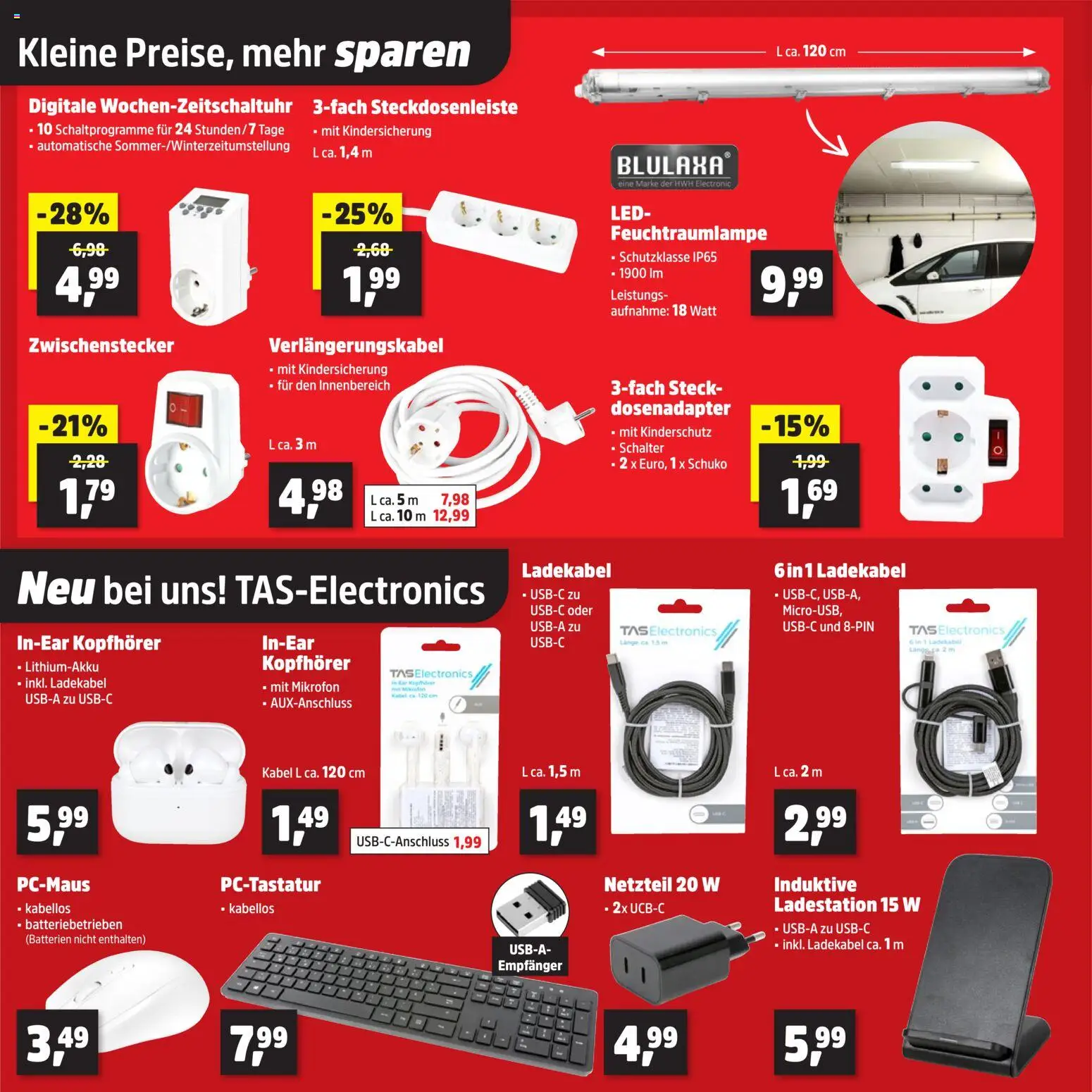 Vorschau von dem Prospekt des Geschäftes Thomas Philipps, gültig ab dem 02.11.2026 - Kopfhörer, Batterien, Mikrofon, Kabel, Ladekabel, Netzteil