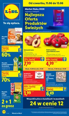 Pogląd gazetki "Lidl gazetka" ze sklepu Lidl ważnej od 11.06.2026
