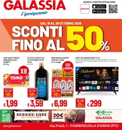 Anteprima dell'opuscolo Galassia volantino dal negozio Galassia valido da 19/10/2026
