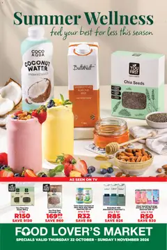 Preview of Food Lover's Market flyer valid from 22/10/2026