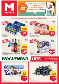 Vorschau der Angebote: MPREIS MPREIS Steyr gültig ab 20.08.2026