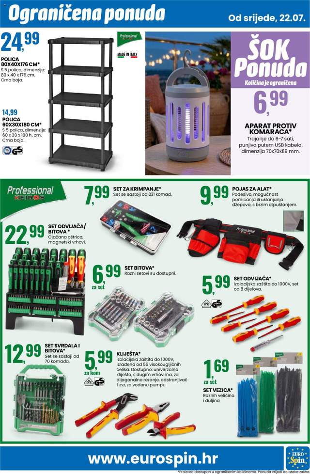 Novi Eurospin katalog od 22.07.