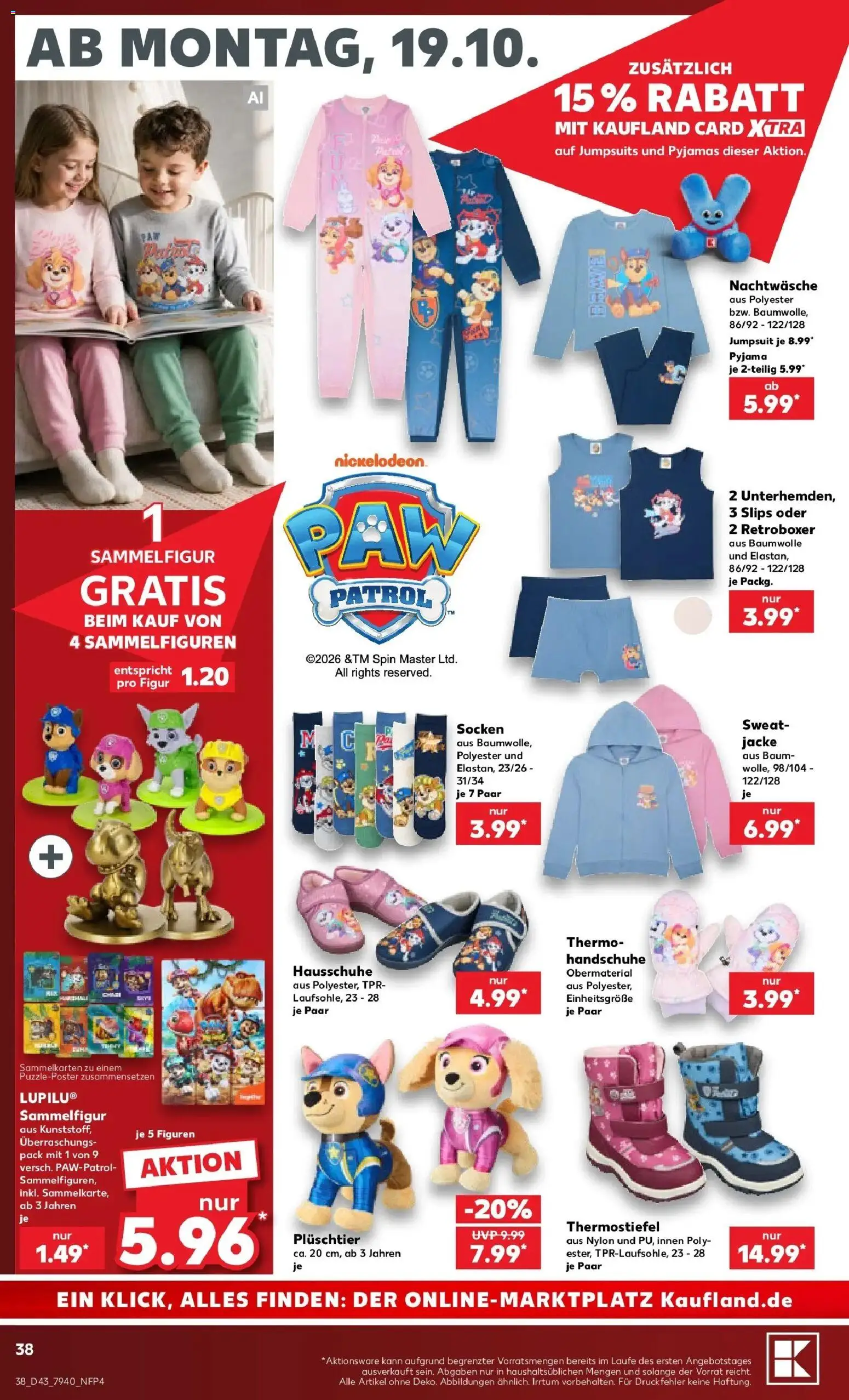 Vorschau von dem Prospekt des Geschäftes Kaufland, gültig ab dem 19.10.2026