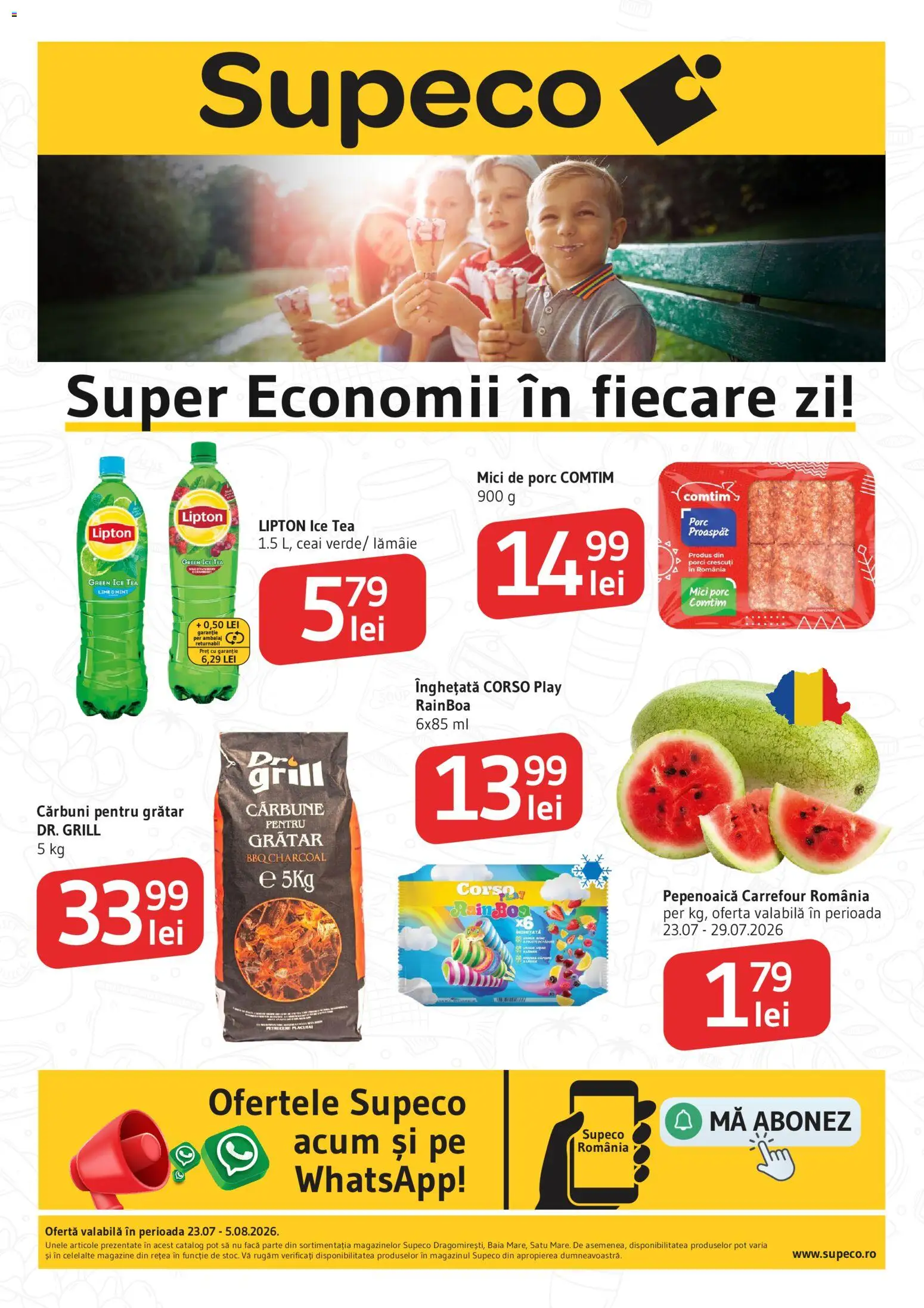 Previzualizarea de cataloage: Supeco Supeco Catalog valabil de la 23.07.2026