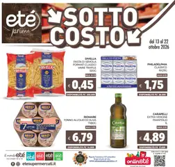 Anteprima dell'opuscolo Eté volantino Prime dal negozio Eté valido da 13/10/2026