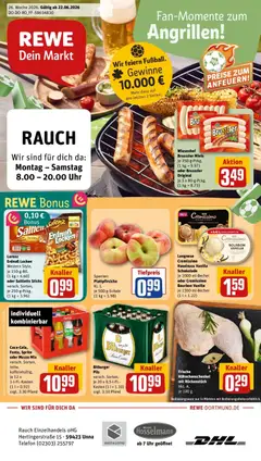 Vorschau von dem Prospekt des Geschäftes Rewe, gültig ab dem 21.06.2026