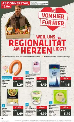 Vorschau von dem Prospekt des Geschäftes Kaufland, gültig ab dem 15.06.2026