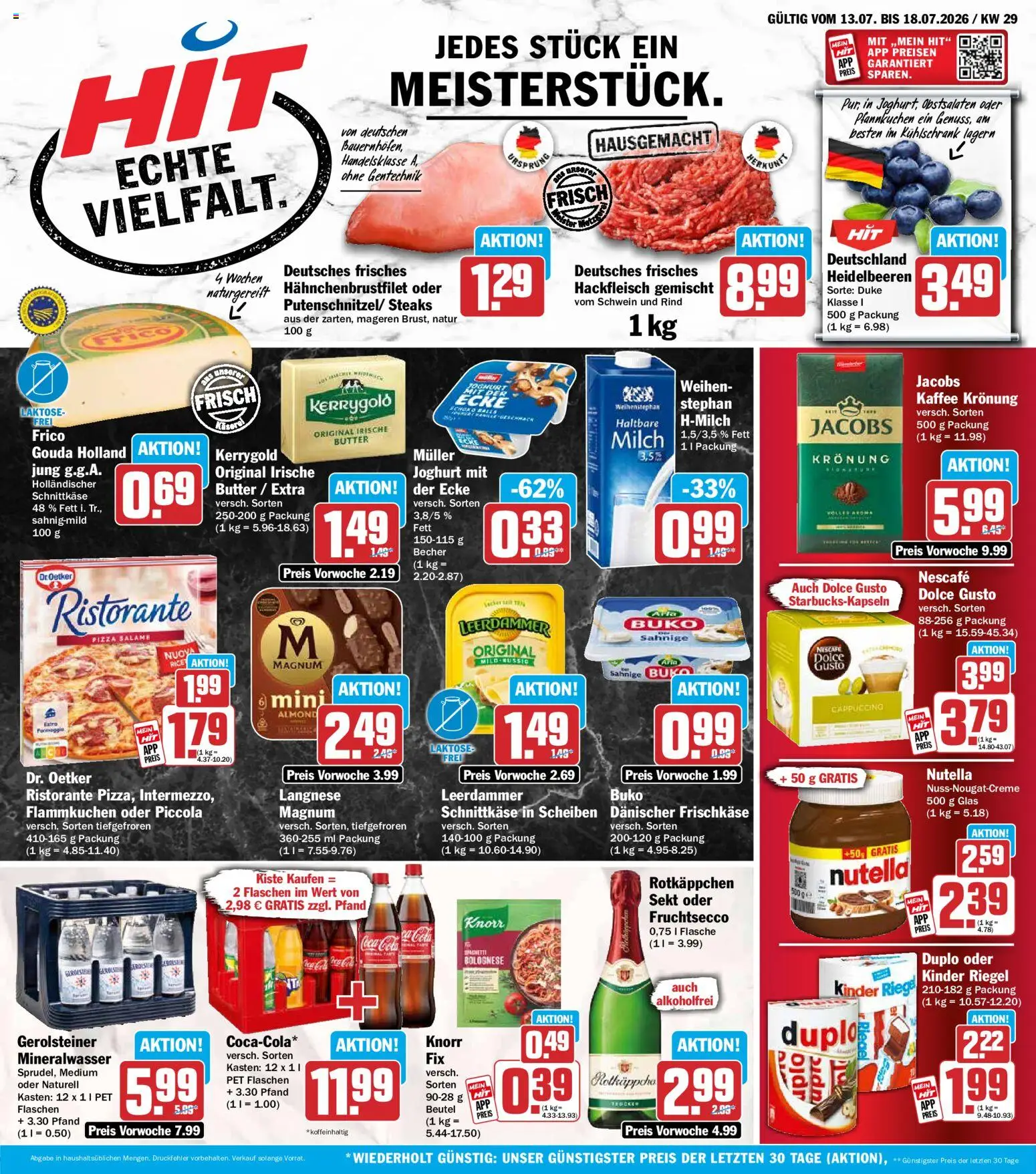 Vorschau von dem Prospekt des Geschäftes HIT, gültig ab dem 13.07.2026