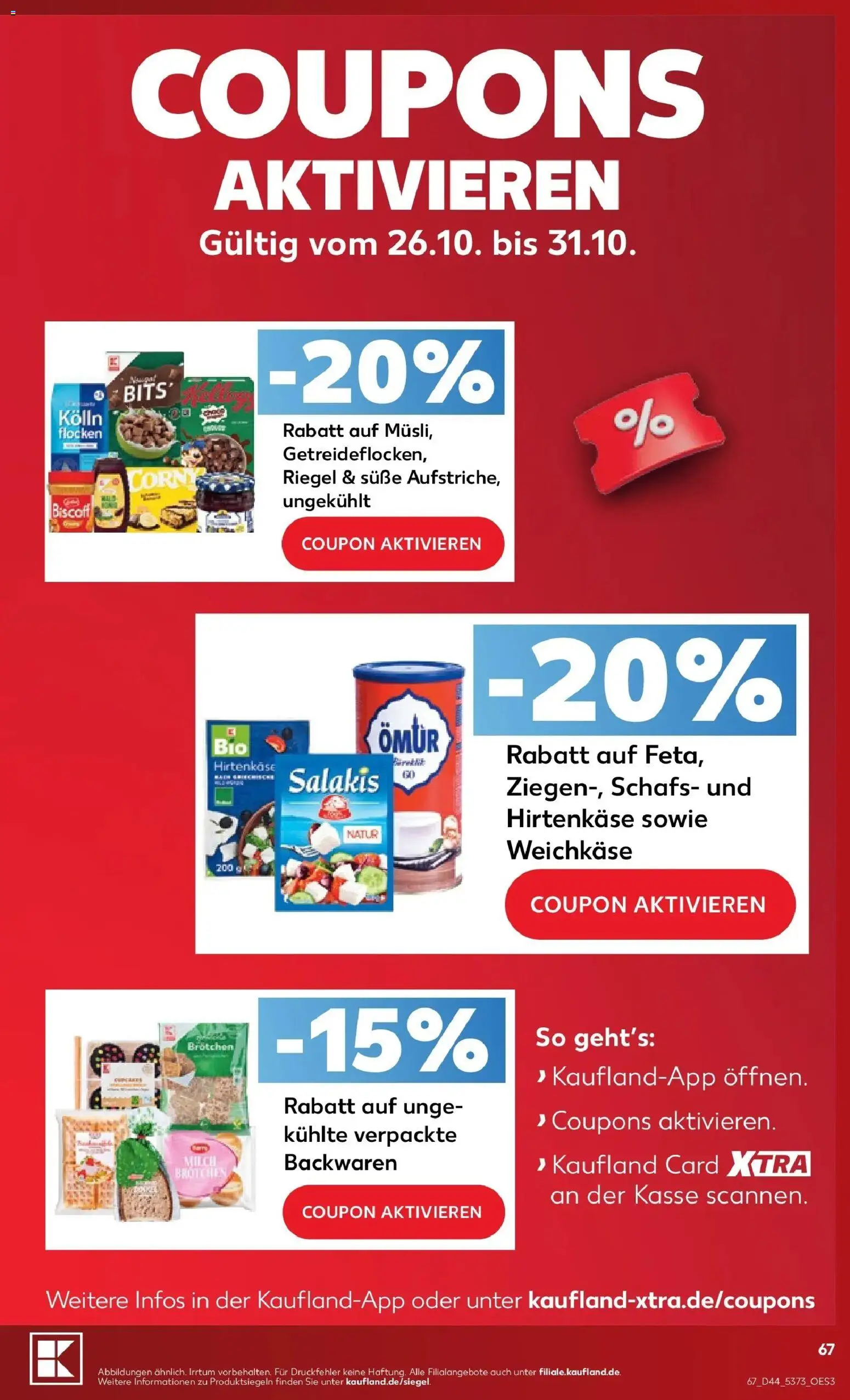 Vorschau von dem Prospekt des Geschäftes Kaufland, gültig ab dem 26.10.2026