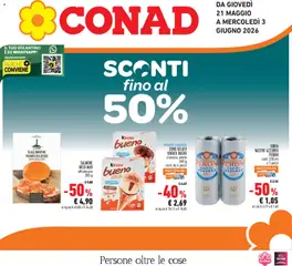 Anteprima dell'opuscolo Conad volantino Piemonte dal negozio Conad valido da 21/05/2026