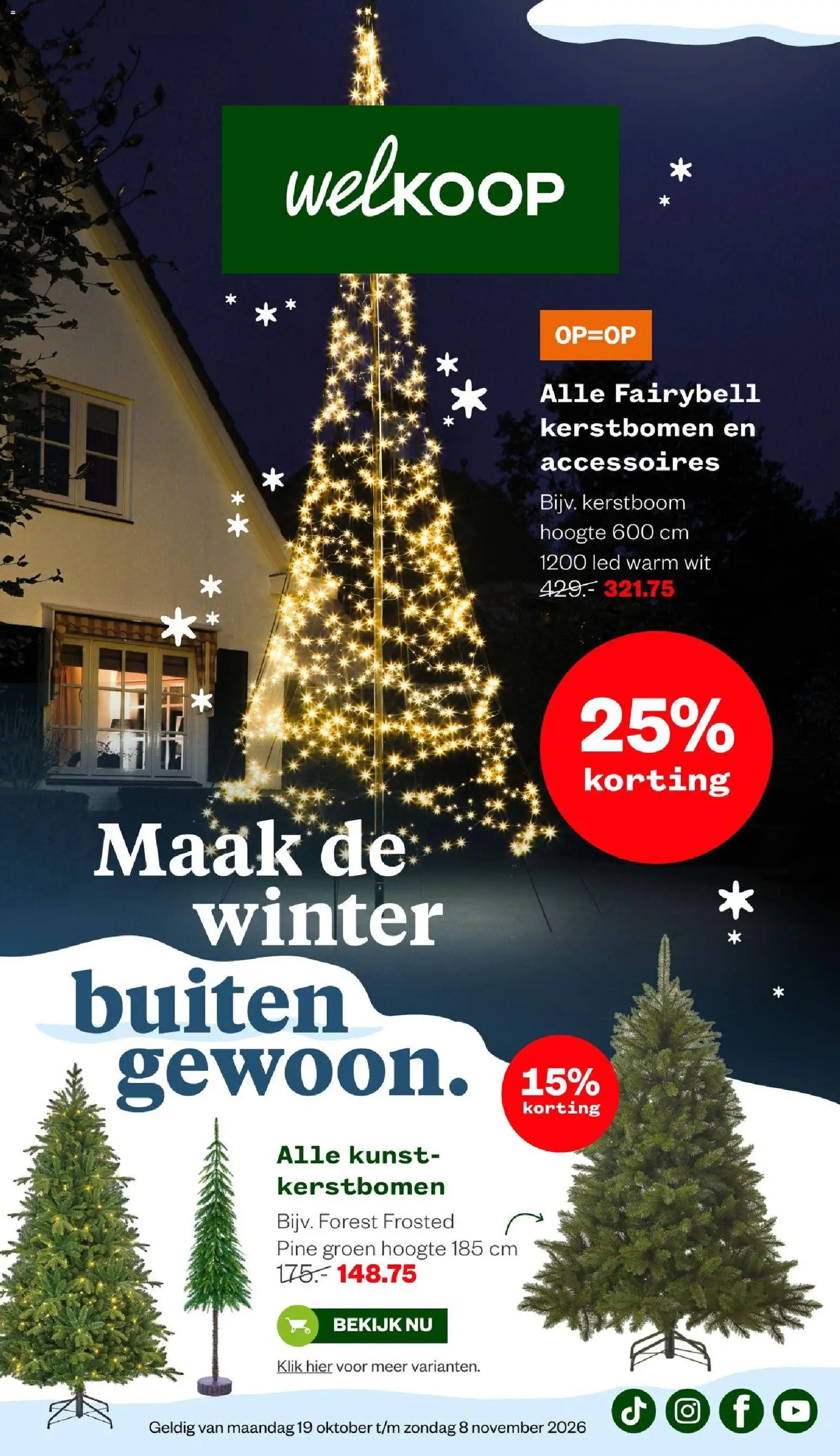 Voorbeeld van Welkoop folder van winkel Welkoop geldig vanaf 19-10-2026
