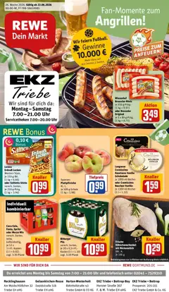 Vorschau von dem Prospekt des Geschäftes Rewe, gültig ab dem 21.06.2026