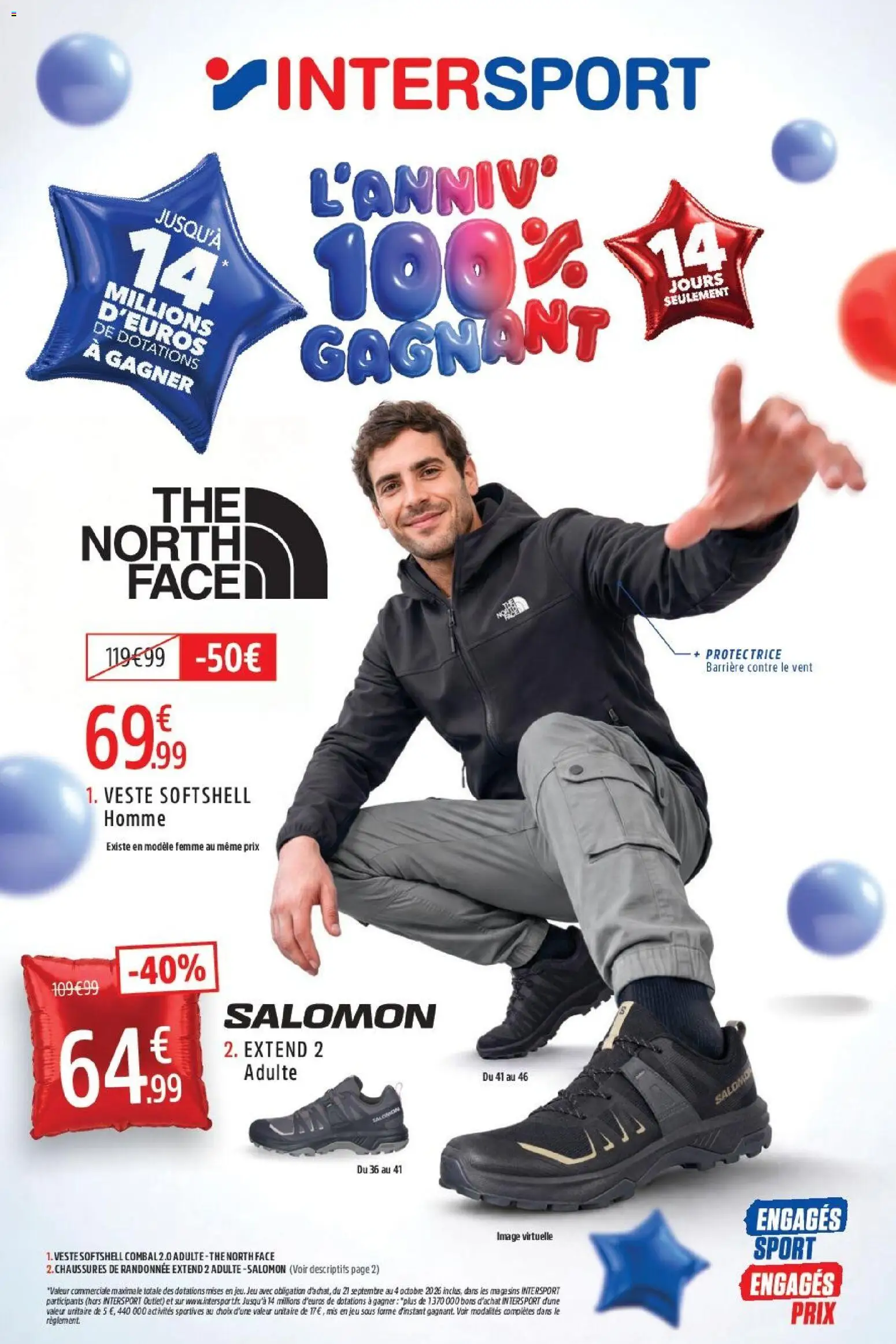 Voorbeeld van Intersport Publicité van winkel Intersport geldig vanaf 21/09/2026