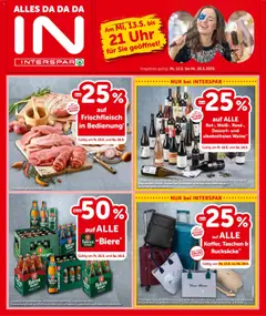 Vorschau der Angebote: Interspar Interspar Flugblatt - Vorarlberg gültig ab 13.05.2026