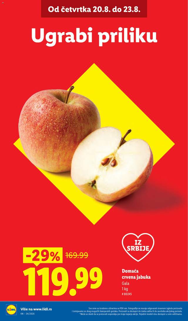 Novi Lidl katalog od 20.08.