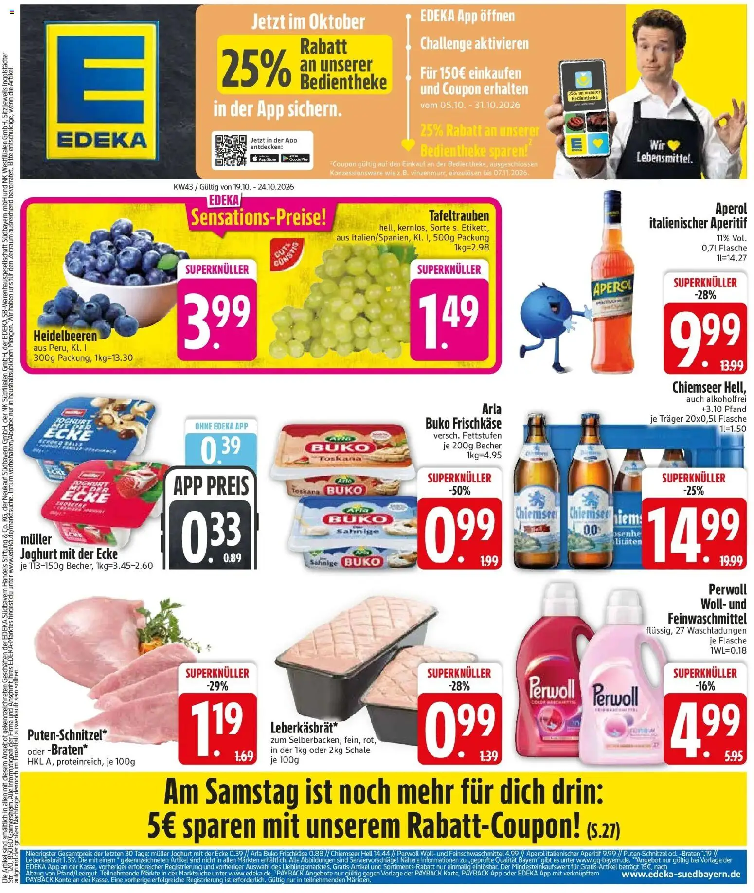 Vorschau von dem Prospekt des Geschäftes Edeka, gültig ab dem 19.10.2026