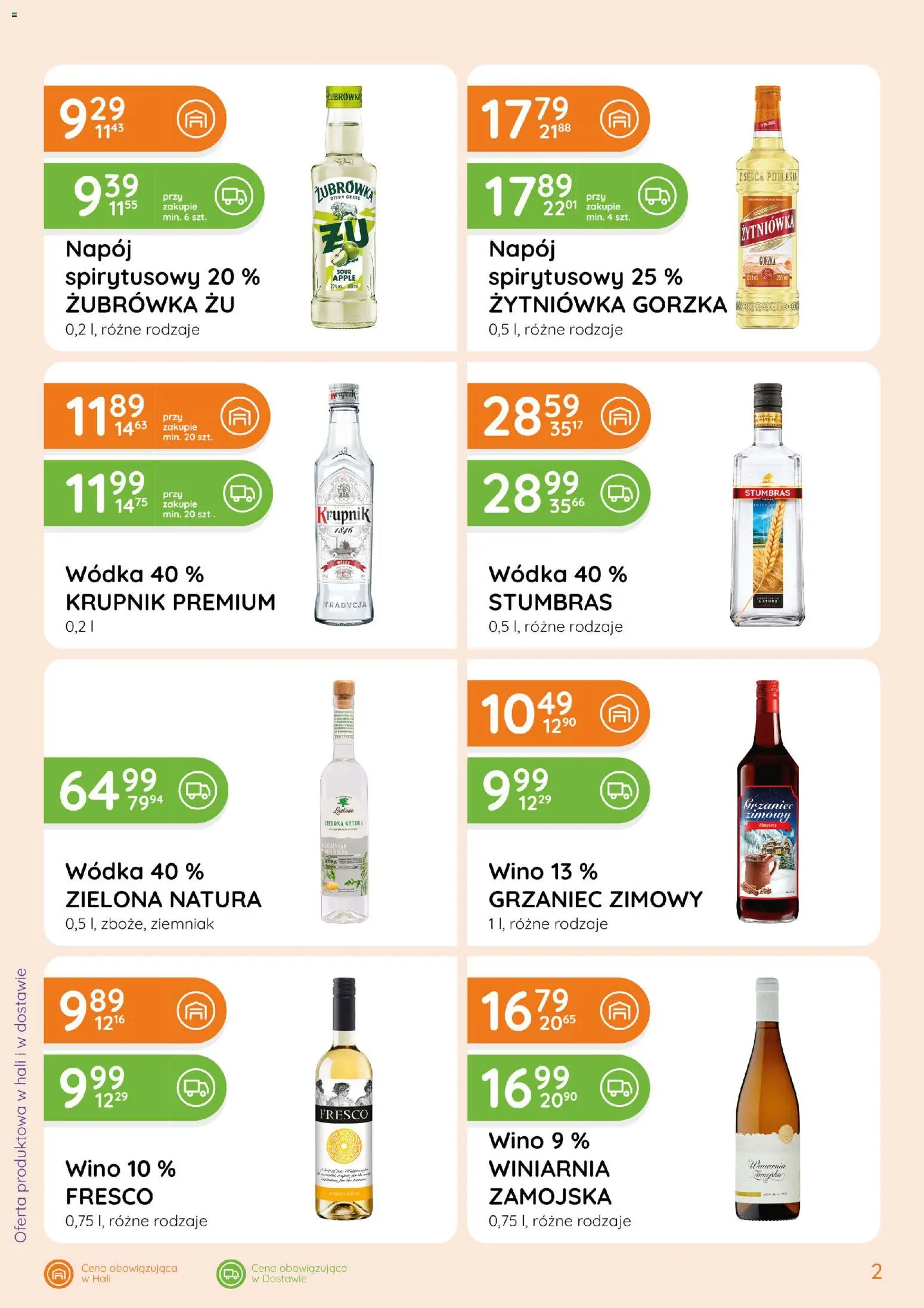 Pogląd gazetki "Eurocash gazetka - Ofensywa Alkoholowa" ze sklepu Eurocash ważnej od 16.10.2026 - Krupnik, Wino, Wódka, Żubrówka, Winiarnia, Fresco, Fresco wino