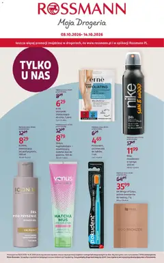 Pogląd gazetki "Rossmann gazetka" ze sklepu Rossmann ważnej od 08.10.2026