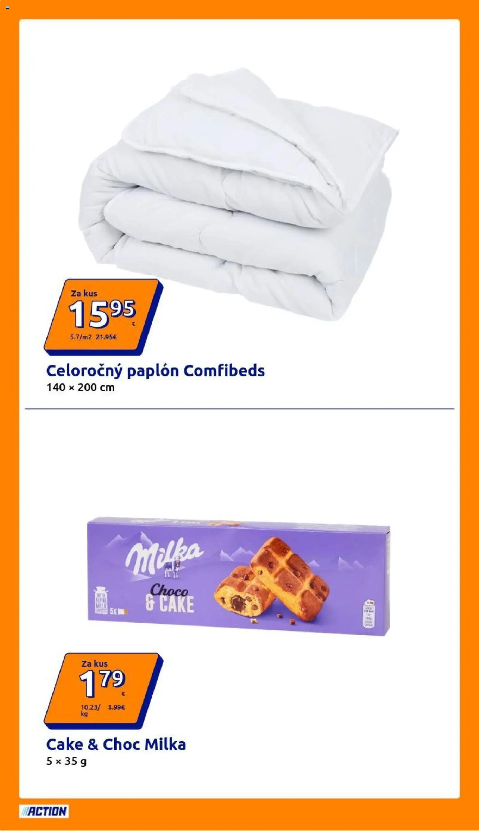 Náhľad Action letáku platného od 07.10.2026 - Milka