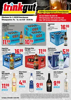 Vorschau von dem Prospekt des Geschäftes Trinkgut, gültig ab dem 27.04.2026