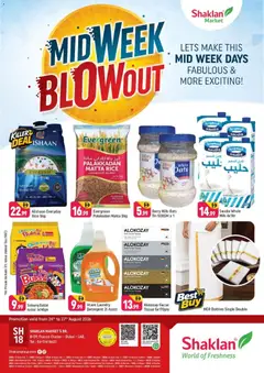 Preview of the catalogue Shaklan Midweek Blowout - R09, International City, France Cluster of store Shaklan valid from 24 Aug, 2026