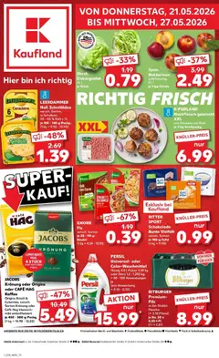 Vorschau von dem Prospekt des Geschäftes Kaufland, gültig ab dem 21.05.2026