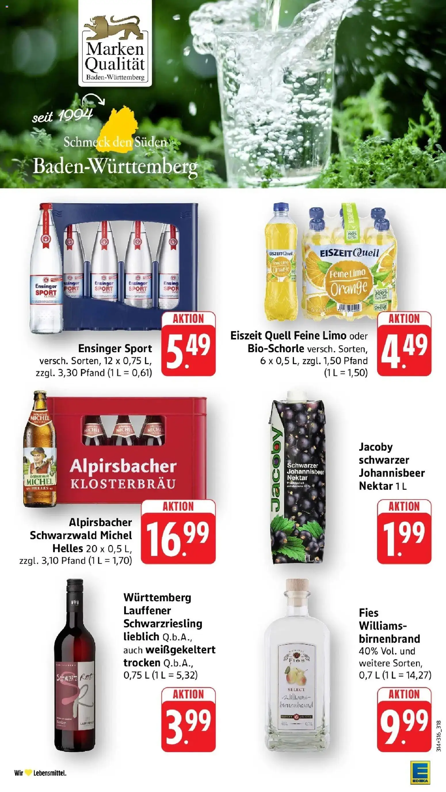 Vorschau von dem Prospekt des Geschäftes Edeka, gültig ab dem 19.10.2026